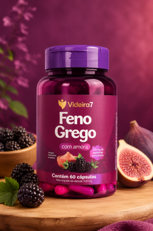 Feno grego com amora