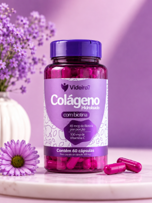 Colágeno hidrolisado com Biotina