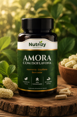 Amora com isoflavona