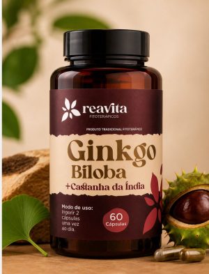 Ginkgo biloba + castanha da Índia
