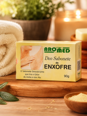 Deo sabonete de enxofre