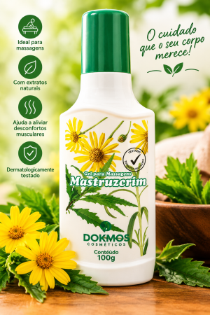 Gel para massagem mastruzcrim